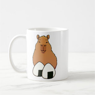 Capybara Rice Balls  Coffee Mug