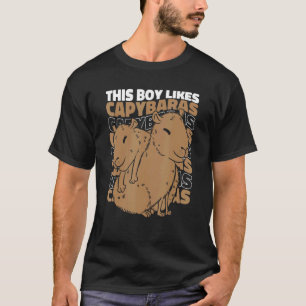 Capybara Rodent Animal 2 T-Shirt