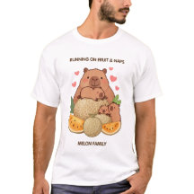Capybara Running on Fruit and Naps Melon Family Ma