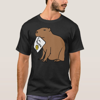 Capybara Says Ew People T-Shirt