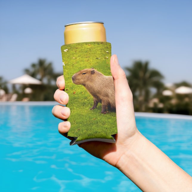 Capybara Seltzer Can Cooler (In Situ Pool)