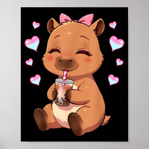 Capybara shirt girls _ capybara shirt _ capybara  poster