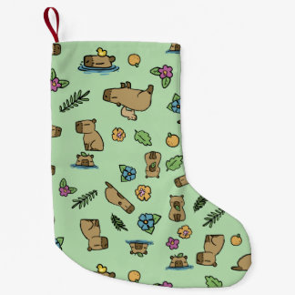 Capybara Small Christmas Stocking