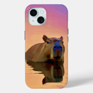 Capybara South America Animals iPhone 15 Case