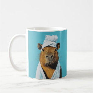 Capybara Spa Day Coffee Mug