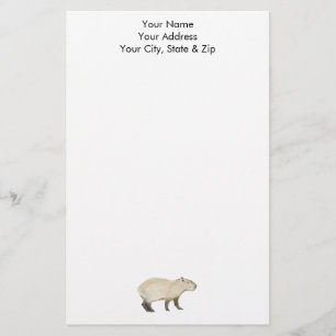 Capybara Stationery