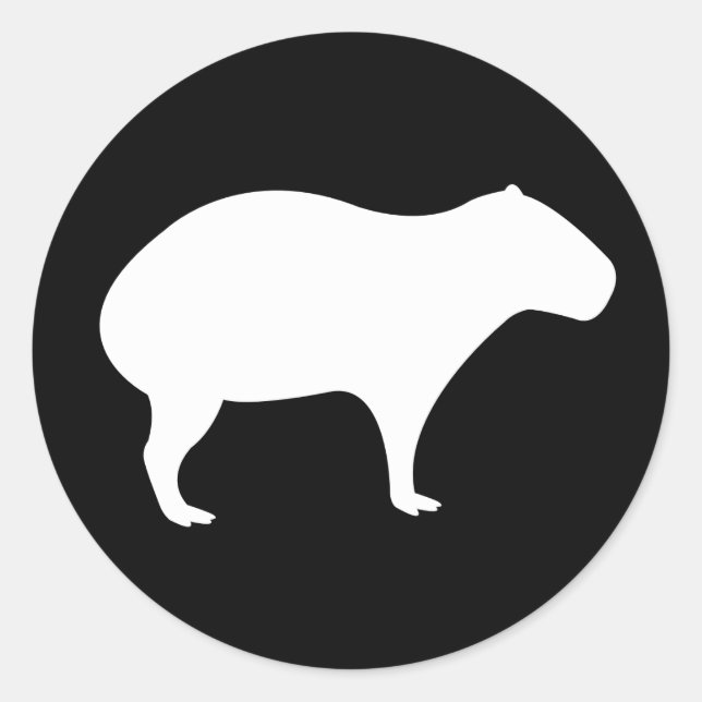 Capybara Sticker (Front)