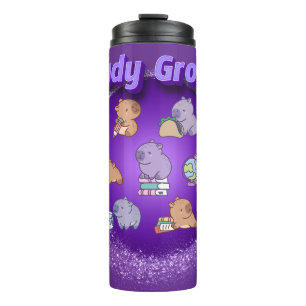Capybara Study Group Thermal Tumbler