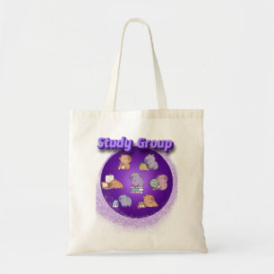 Capybara Study Group Tote Bag