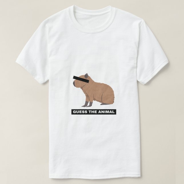 Capybara T-Shirt (Design Front)