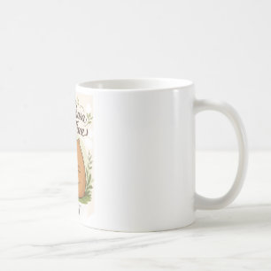 Capybara Tea Time   Cute Capybara Drinking Tea Fun Coffee Mug