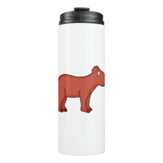 Capybara Thermal Tumbler (Front)