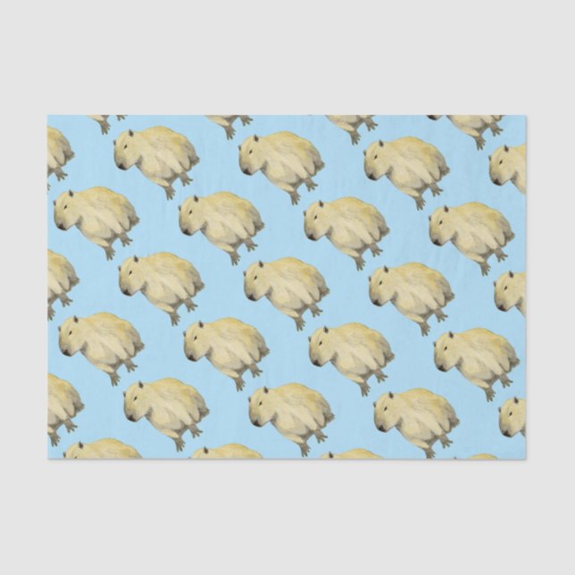 Capybara Tissue Paper (Front)