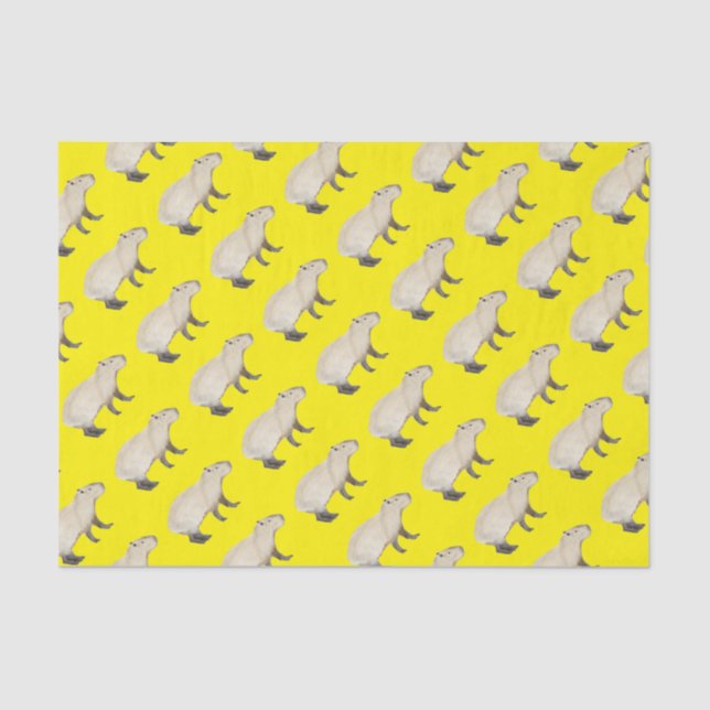 Capybara Tissue Paper (Front)