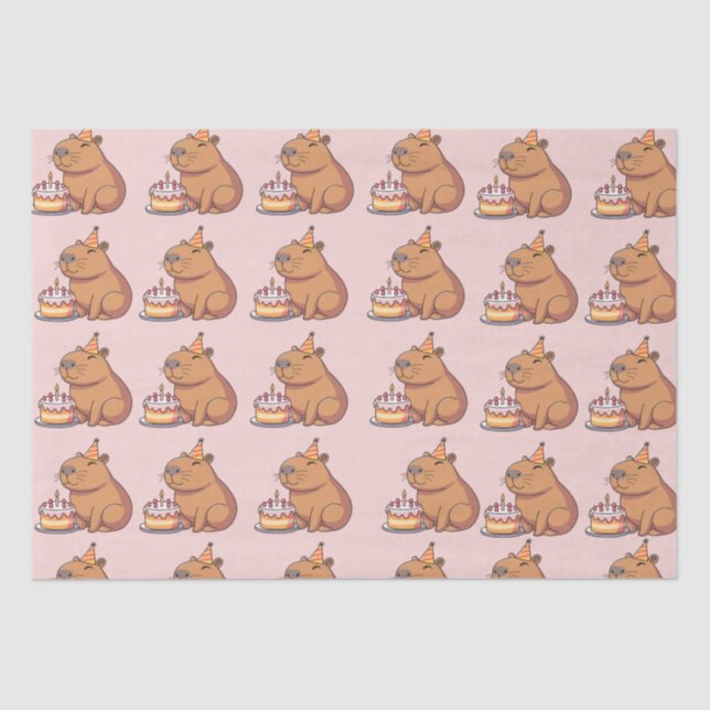CAPYBARA TISSUE PAPER (Front)