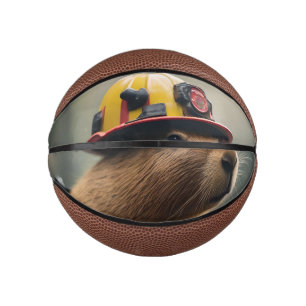 "Capybara to the Rescue: Firefighter Extraordinair Mini Basketball