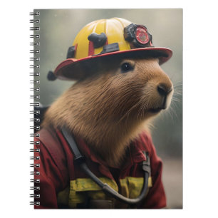 "Capybara to the Rescue: Firefighter Extraordinair Notebook