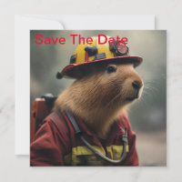 "Capybara to the Rescue: Firefighter Extraordinair