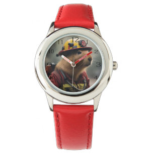 "Capybara to the Rescue: Firefighter Extraordinair Watch