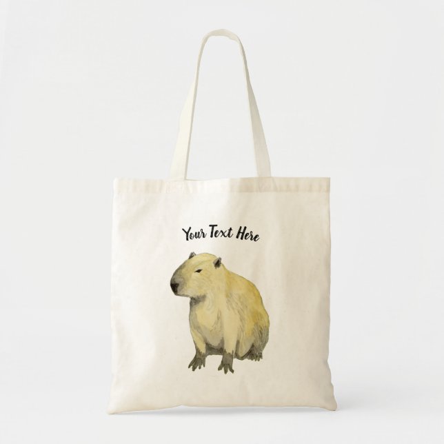 Capybara Tote Bag (Front)