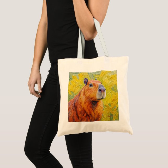 Capybara Tote Bag (Front (Product))
