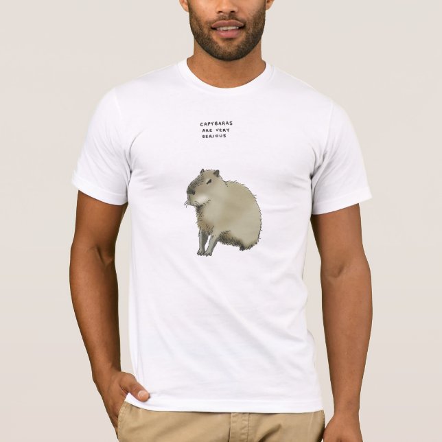 capybara trivia T-Shirt (Front)