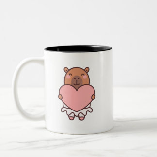 Capybara Two-Tone Coffee Mug