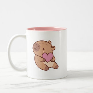 Capybara Two-Tone Coffee Mug