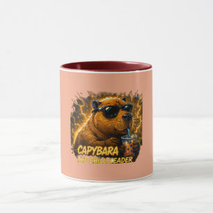 Capybara Vibes 🧋 Chill Leader Energy Mug