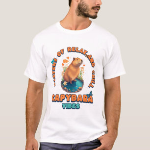 Capybara Vibes Master Of Relax and Chill T-Shirt