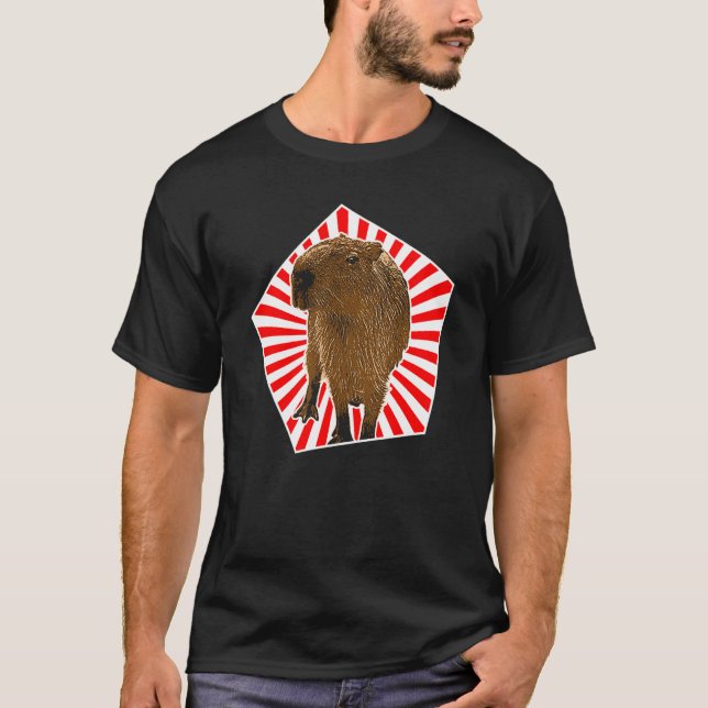 Capybara Vintage Capybara T-Shirt (Front)