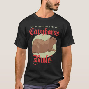 Capybaras Are Cool Rodent Capybara 2 T-Shirt