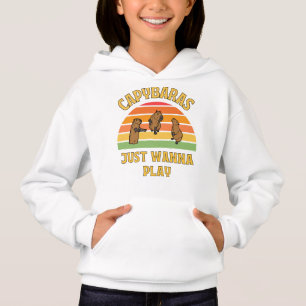 capybaras just wanna play slogan