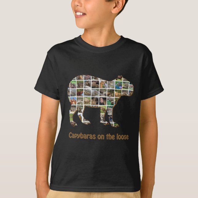 Capybaras on the loose T-Shirt (Front)