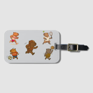 CapyCharm: The Adorable Icon Luggage Tag