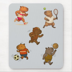 CapyCharm: The Adorable Icon Mouse Pad