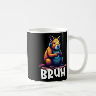 Capyra Gamer Bruh Video Game Kids Coffee Mug
