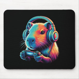 Capyra Gamer Funny Video Games Capyra 1 Mouse Pad