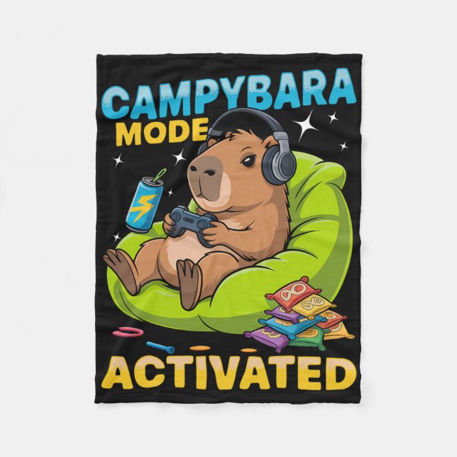 Capyra Gamer Gaming 2  Fleece Blanket (Front)