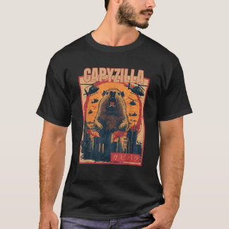Capyzilla Funny Capybara Graphic cool Rodent Capyb T-Shirt