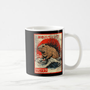 Capyzilla _ Kanagwa Wave Japan _ Cool Rodent Capyb Coffee Mug