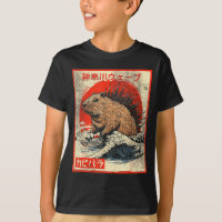 Capyzilla _ Kanagwa Wave Japan _ Cool Rodent Capyb