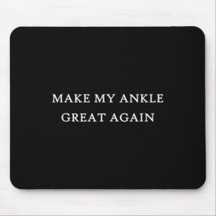 Car Accident Post Op Physical Therapy Surgery Mouse Pad