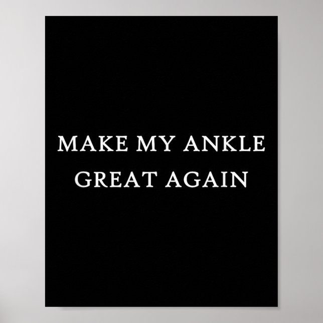 Car Accident Post Op Physical Therapy Surgery Poster (Front)