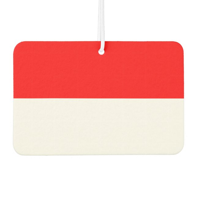 Car Air Fresheners with Flag of Indonesia (Front)