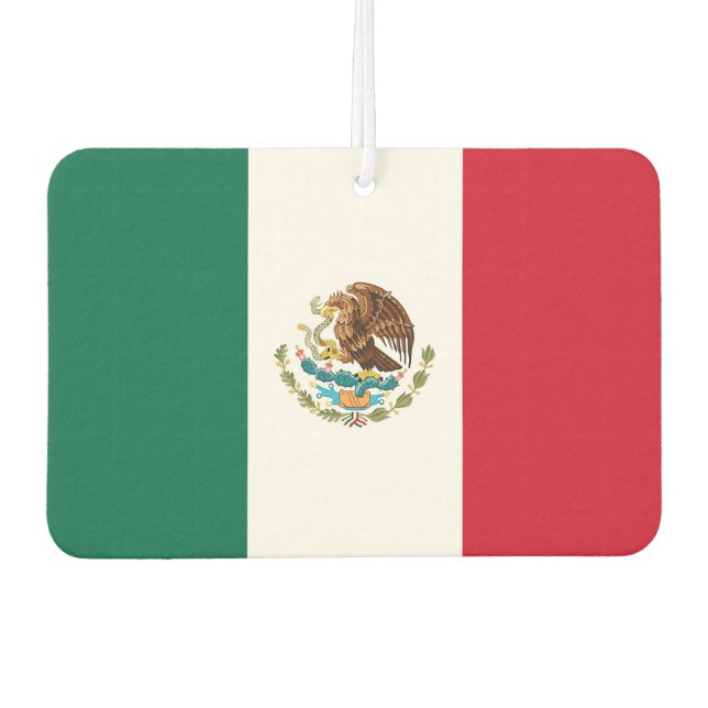 Car Air Fresheners with Flag of Mexico (Front)