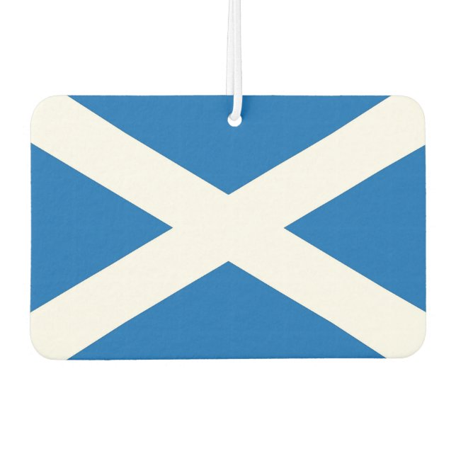 Car Air Fresheners with Flag of Scotland (Front)