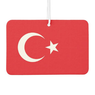 Car Air Fresheners with Flag of Turkey