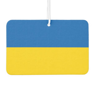 Car Air Fresheners with Flag of Ukraine