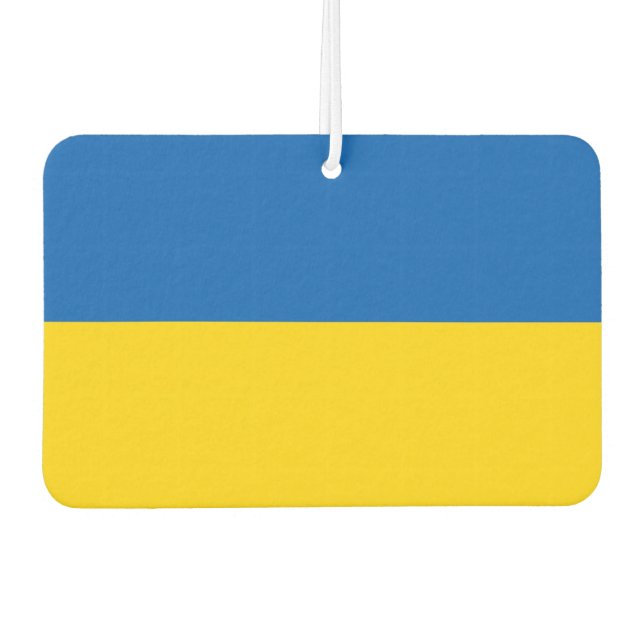 Car Air Fresheners with Flag of Ukraine (Front)